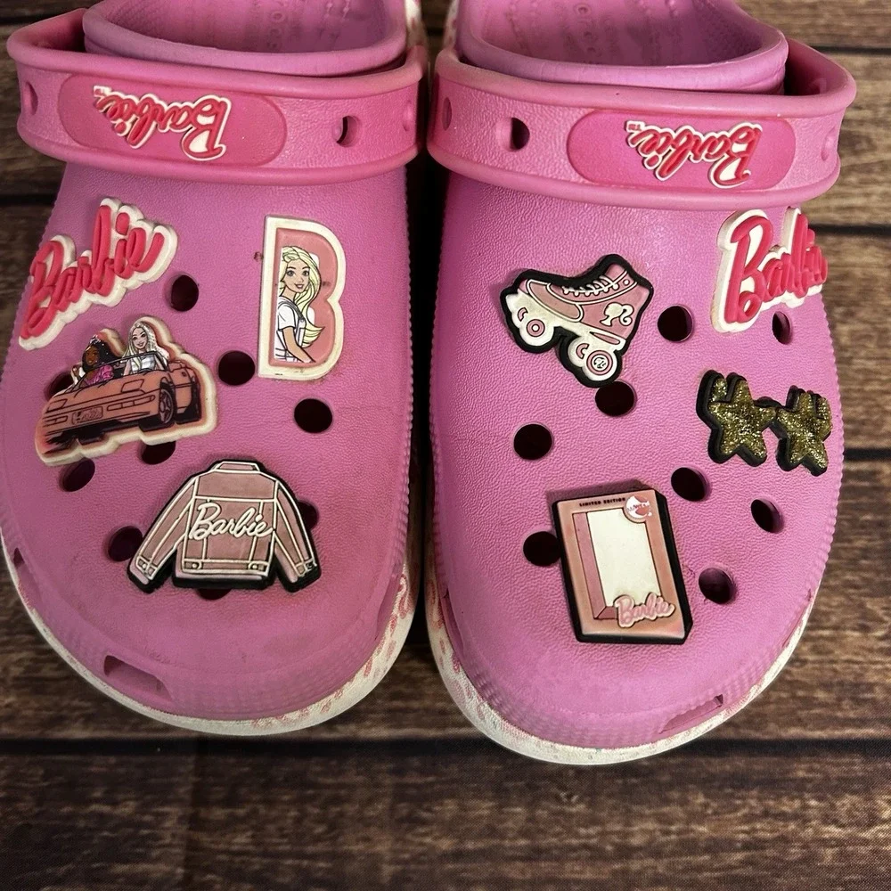 Barbie Crocs‎ - Kids Size J4 Barbie Cutie Crush Clog - Special Edition